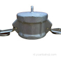 Aluminium vrouwelijke camlock -type DC